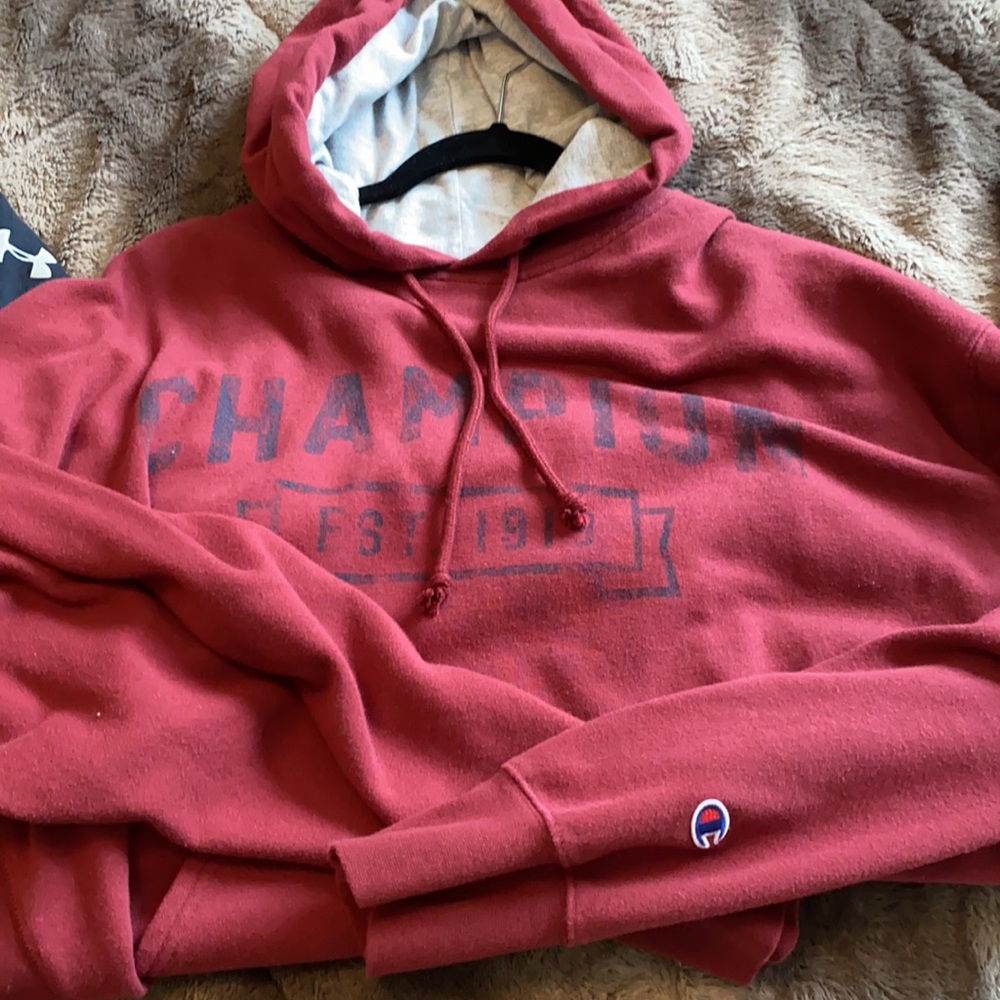 Bundle Of 3 Sweatshirts 2 Under Armor And 1 Champ… - image 3